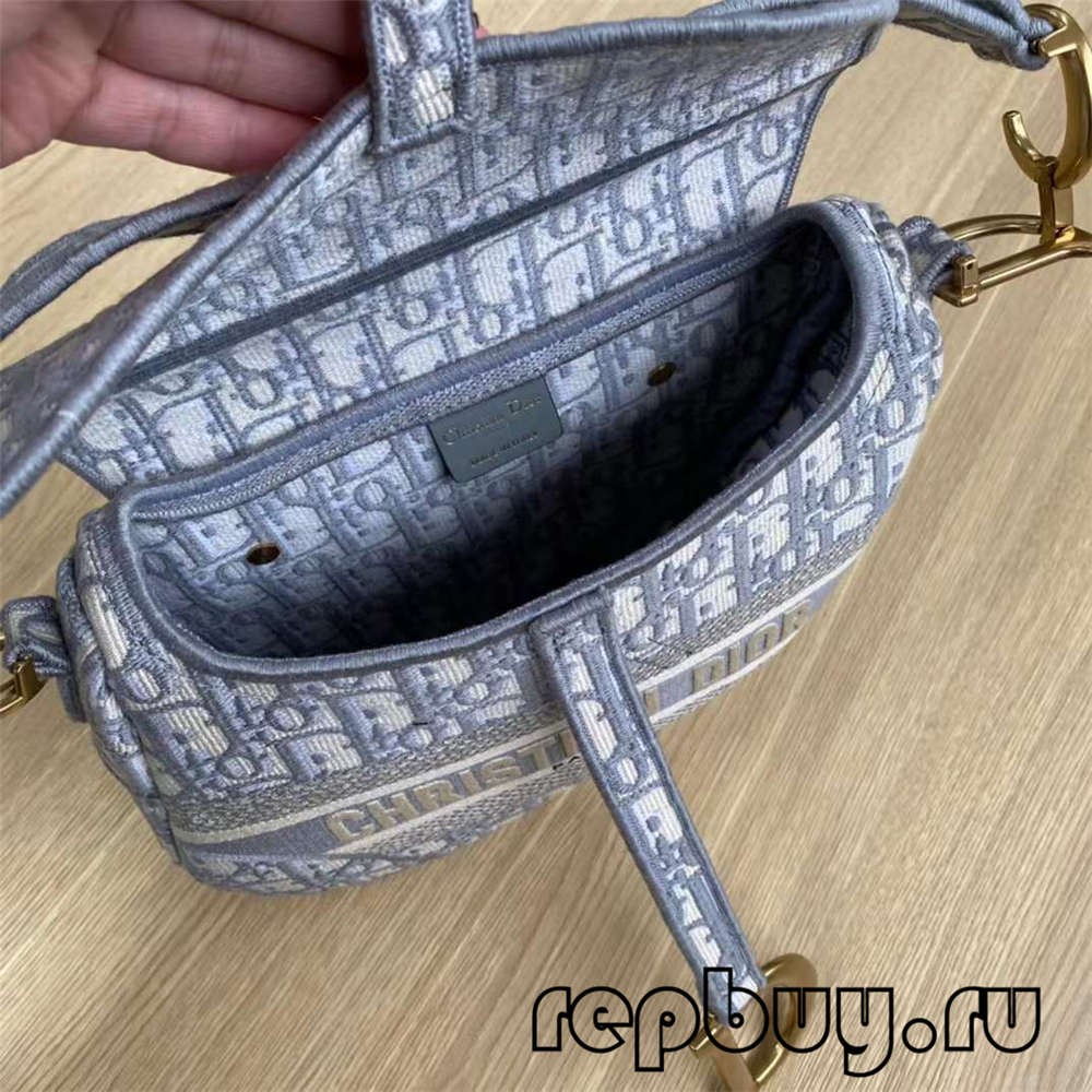 Dior Top Replica Saddle Bag Grey Embroidery Oblique Printed Inside Label Detail (2022Latest)-Best Quality Fake designer Bag Review, Replica designer bag ru Dior Top Replica Saddle Bag Grey Embroidery Oblique Printed Inside Label Detail (2022Latest)-Best Quality Fake designer Bag Review, Replica designer bag ru