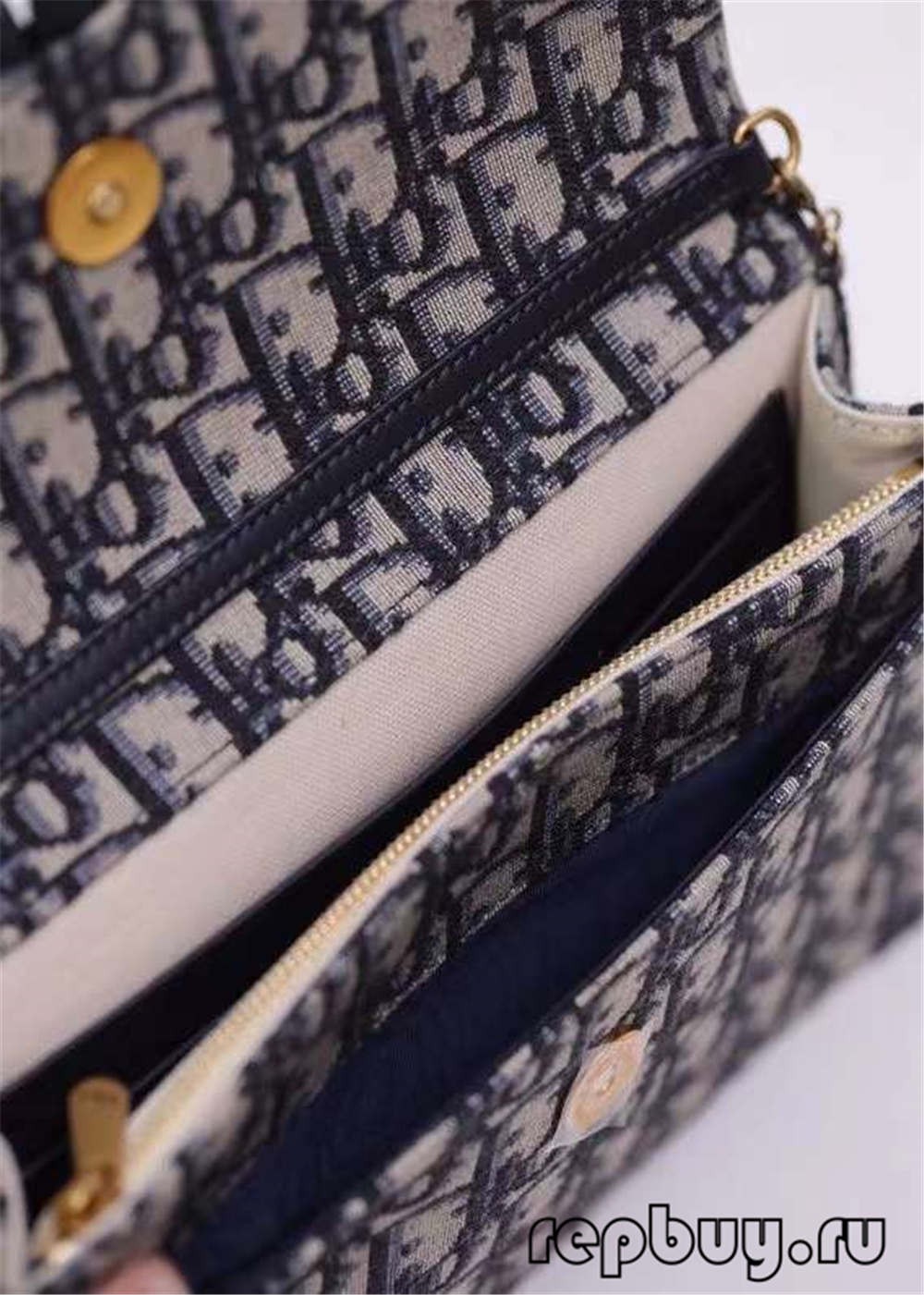Dior top replica saddle clutch bag 22cm blue jacquard fabric Oblique print craft details (2022 Edition)-Best Quality Fake designer Bag Review, Replica designer bag ru Dior top replica saddle clutch bag 22cm blue jacquard fabric Oblique print craft details (2022 Edition)-Best Quality Fake designer Bag Review, Replica designer bag ru