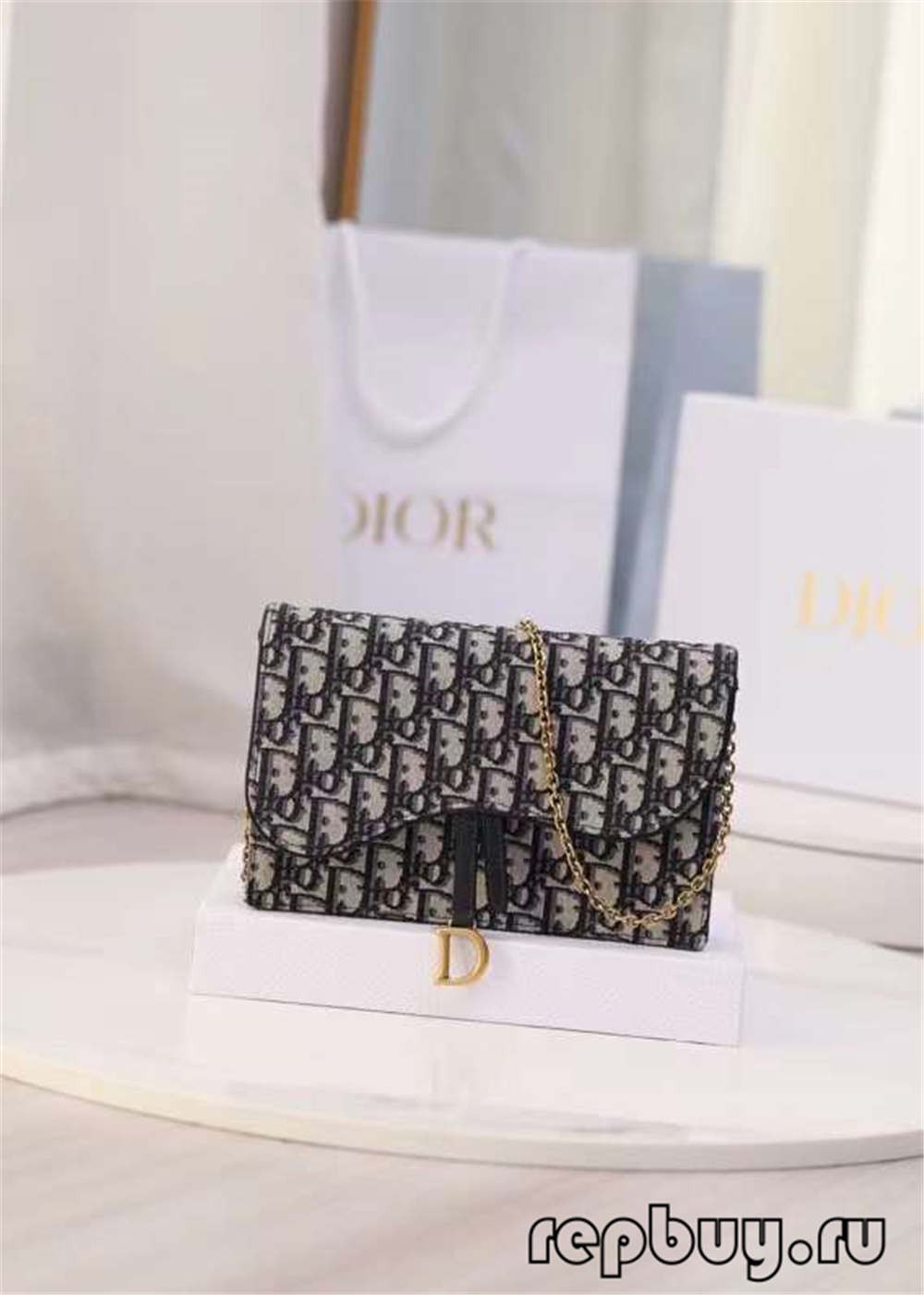 Dior top replica saddle clutch bag 22cm blue jacquard fabric Oblique print (2022 Latest)-Best Quality Fake designer Bag Review, Replica designer bag ru Dior top replica saddle clutch bag 22cm blue jacquard fabric Oblique print (2022 Latest)-Best Quality Fake designer Bag Review, Replica designer bag ru