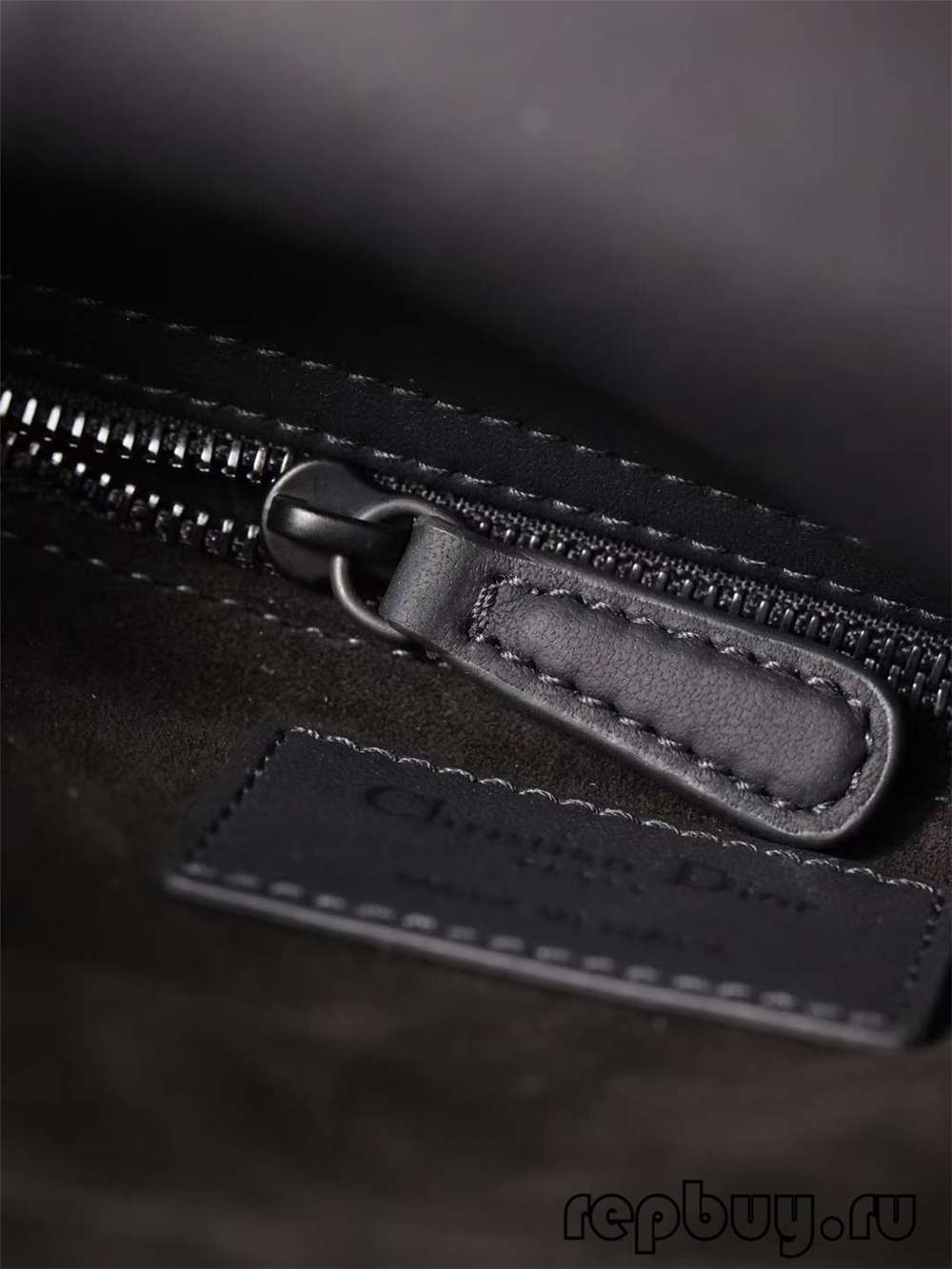 LADY DIOR Mini Black Top Replica Handbag Matte Cowhide Shoulder Strap and Zipper Detail (2022 Updated)-Best Quality Fake designer Bag Review, Replica designer bag ru LADY DIOR Mini Black Top Replica Handbag Matte Cowhide Shoulder Strap and Zipper Detail (2022 Updated)-Best Quality Fake designer Bag Review, Replica designer bag ru