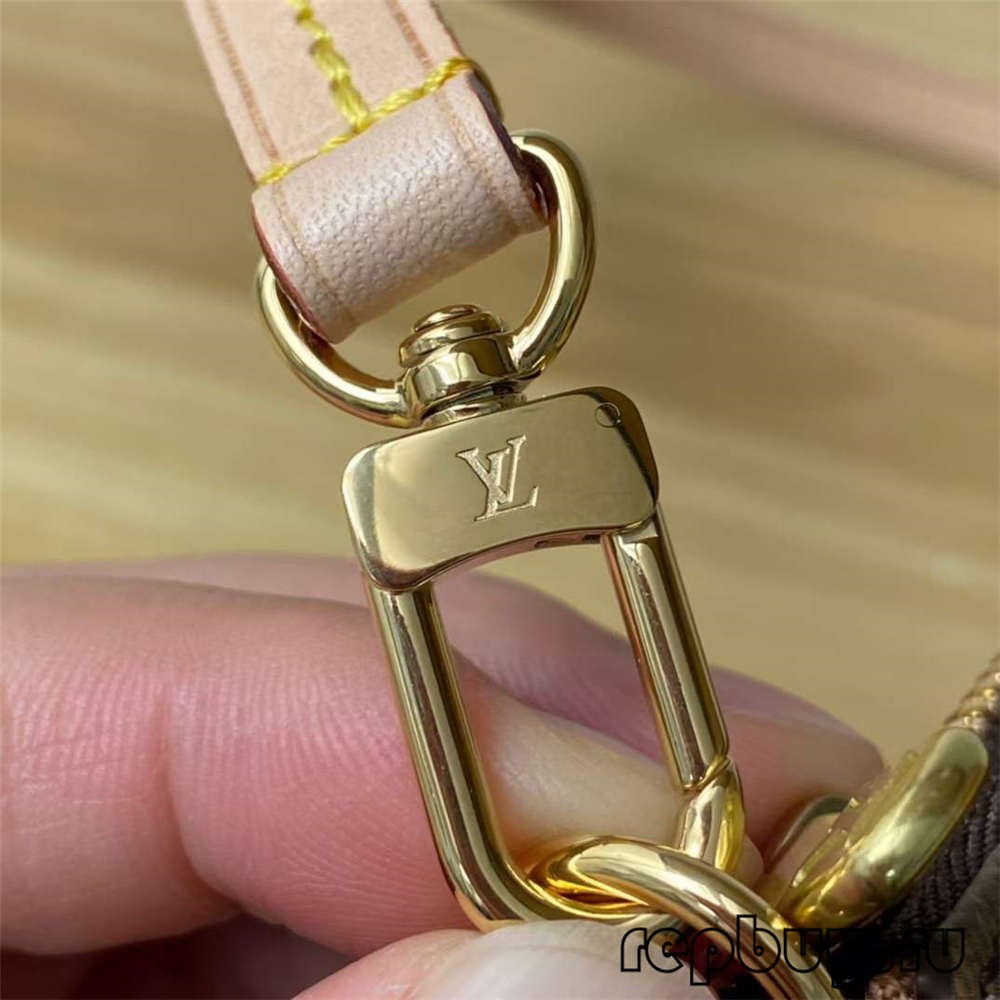 Louis Vuitton M40712 Pochette Accessoires top replica handbags Fabric and hardware details (2022 Edition)-Best Quality Fake designer Bag Review, Replica designer bag ru