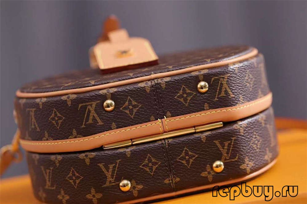 Louis Vuitton M43514 PETITE BOITE CHAPEAU 17.5cm top replica bags Hardware and craft details (2022 Edition)-Best Quality Fake designer Bag Review, Replica designer bag ru