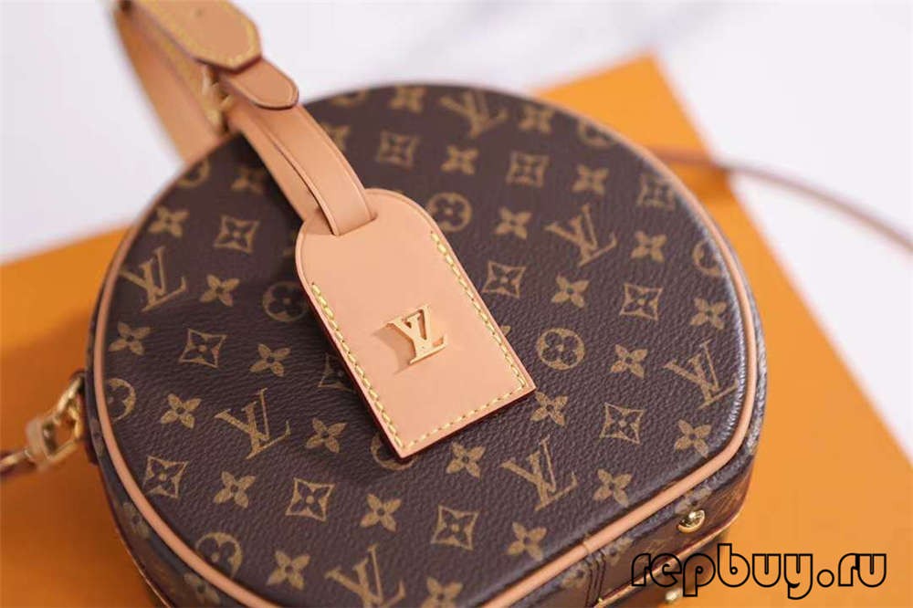 Louis Vuitton M43514 PETITE BOITE CHAPEAU 17.5cm top replica bags Hardware and craft details (2022 Edition)-Best Quality Fake designer Bag Review, Replica designer bag ru