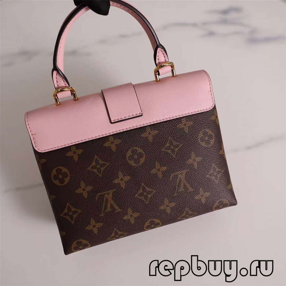 Louis Vuitton M44080 20cm Lock BB Pink Top Replica Bags (2022 Edition)-Best Quality Fake designer Bag Review, Replica designer bag ru Louis Vuitton M44080 20cm Lock BB Pink Top Replica Bags (2022 Edition)-Best Quality Fake designer Bag Review, Replica designer bag ru