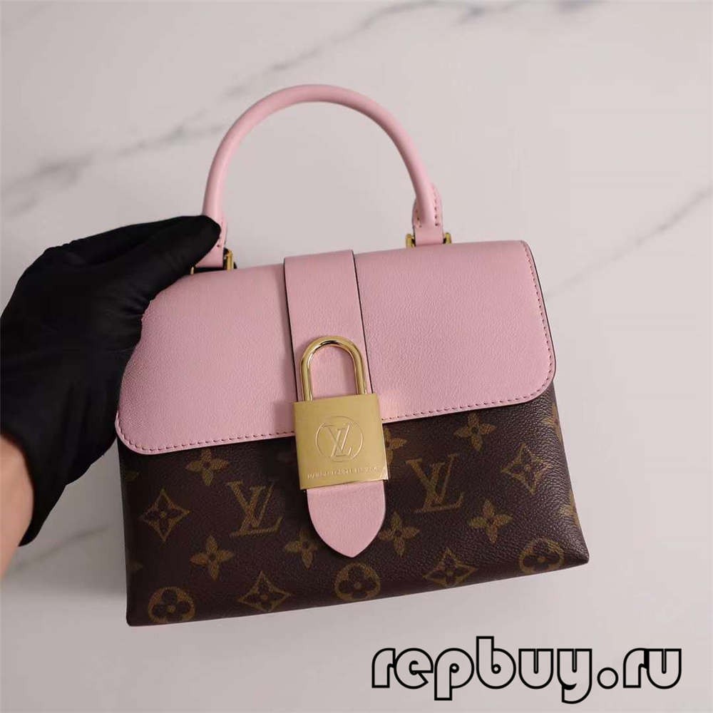 Louis Vuitton M44080 20cm Lock BB Pink Top Replica Bags (2022 Edition)-Best Quality Fake designer Bag Review, Replica designer bag ru Louis Vuitton M44080 20cm Lock BB Pink Top Replica Bags (2022 Edition)-Best Quality Fake designer Bag Review, Replica designer bag ru