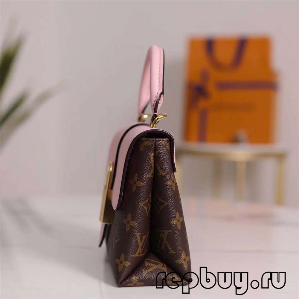 Louis Vuitton M44080 20cm Lock BB Pink Top Replica Bags (2022 Edition)-Best Quality Fake designer Bag Review, Replica designer bag ru Louis Vuitton M44080 20cm Lock BB Pink Top Replica Bags (2022 Edition)-Best Quality Fake designer Bag Review, Replica designer bag ru