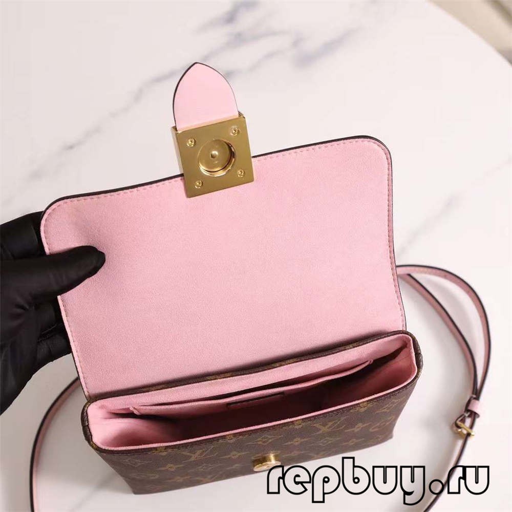 Louis Vuitton M44080 20cm Lock BB Pink Top Replica Bags (2022 Edition)-Best Quality Fake designer Bag Review, Replica designer bag ru Louis Vuitton M44080 20cm Lock BB Pink Top Replica Bags (2022 Edition)-Best Quality Fake designer Bag Review, Replica designer bag ru