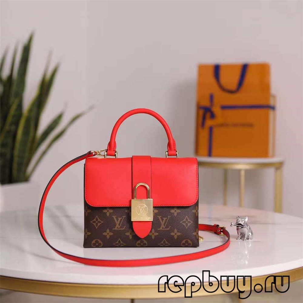 Louis Vuitton M44322 20cm Lock BB Red Top Replica Bags (2022 Latest)-Best Quality Fake designer Bag Review, Replica designer bag ru Louis Vuitton M44322 20cm Lock BB Red Top Replica Bags (2022 Latest)-Best Quality Fake designer Bag Review, Replica designer bag ru