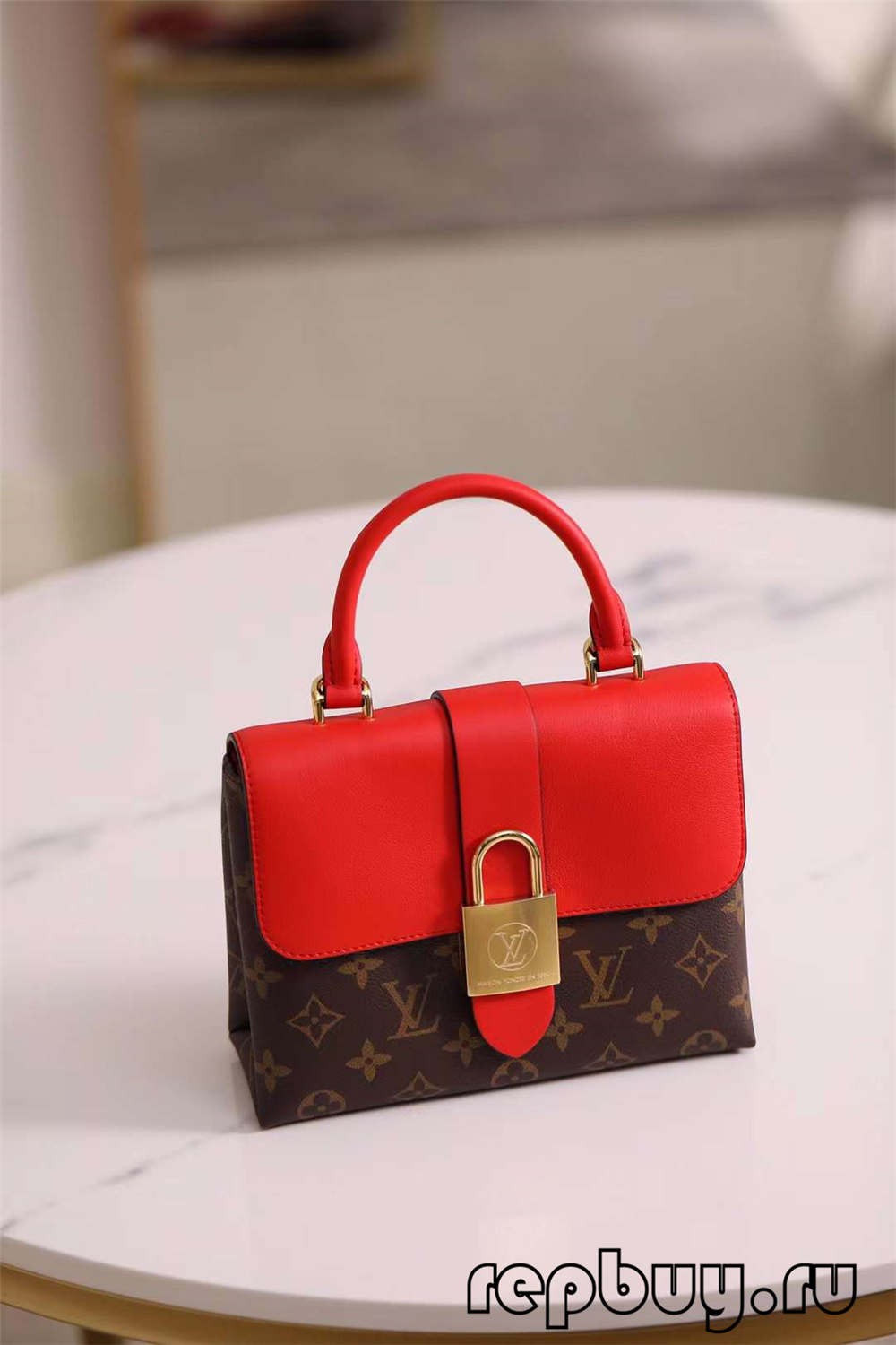Louis Vuitton M44322 20cm Lock BB Red Top Replica Bags (2022 Latest)-Best Quality Fake designer Bag Review, Replica designer bag ru Louis Vuitton M44322 20cm Lock BB Red Top Replica Bags (2022 Latest)-Best Quality Fake designer Bag Review, Replica designer bag ru