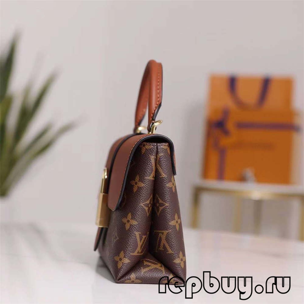 Louis Vuitton M44654 20cm Lock BB Brown Top replica bags (2022 Special)-Best Quality Fake designer Bag Review, Replica designer bag ru Louis Vuitton M44654 20cm Lock BB Brown Top replica bags (2022 Special)-Best Quality Fake designer Bag Review, Replica designer bag ru