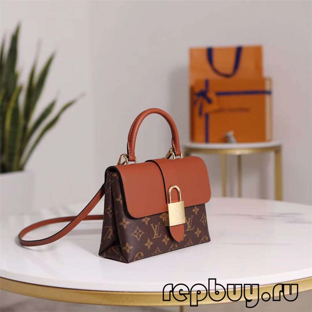 Louis Vuitton M44654 20cm Lock BB Brown Top replica bags (2022 Special)-Best Quality Fake designer Bag Review, Replica designer bag ru Louis Vuitton M44654 20cm Lock BB Brown Top replica bags (2022 Special)-Best Quality Fake designer Bag Review, Replica designer bag ru