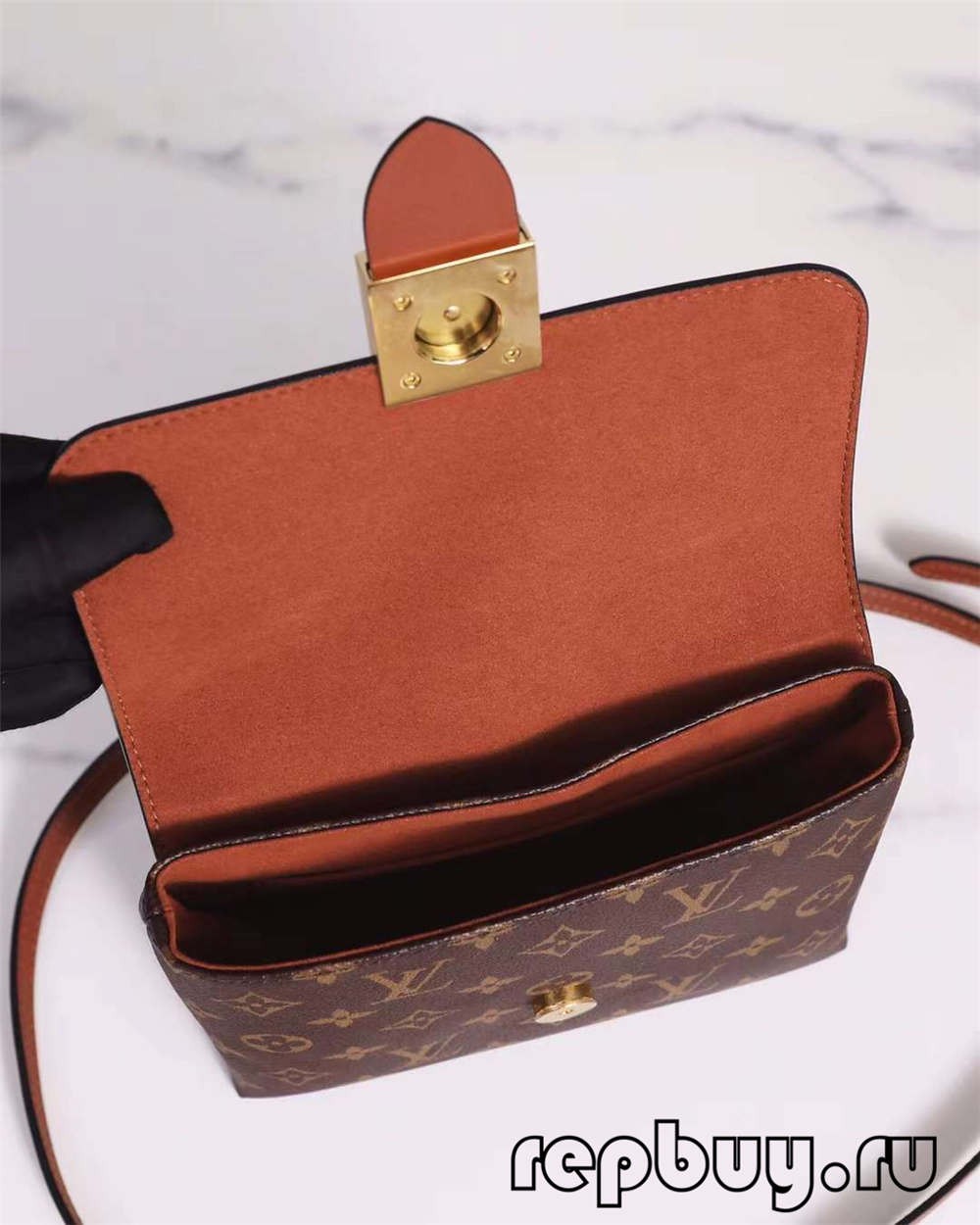 Louis Vuitton M44654 20cm Lock BB Brown Top replica bags (2022 Special)-Best Quality Fake designer Bag Review, Replica designer bag ru Louis Vuitton M44654 20cm Lock BB Brown Top replica bags (2022 Special)-Best Quality Fake designer Bag Review, Replica designer bag ru