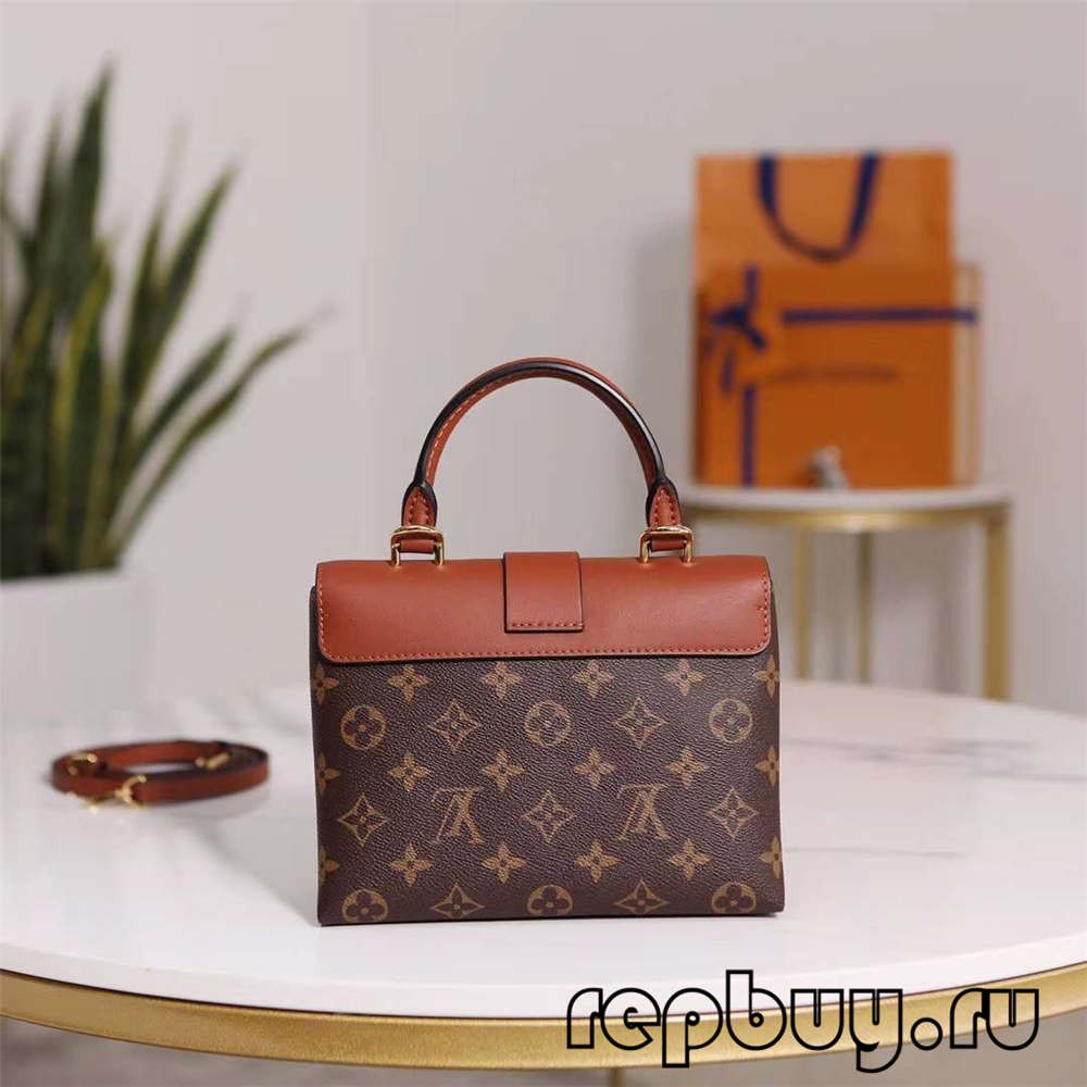 Louis Vuitton M44654 20cm Lock BB Brown Top replica bags (2022 Special)-Best Quality Fake designer Bag Review, Replica designer bag ru Louis Vuitton M44654 20cm Lock BB Brown Top replica bags (2022 Special)-Best Quality Fake designer Bag Review, Replica designer bag ru