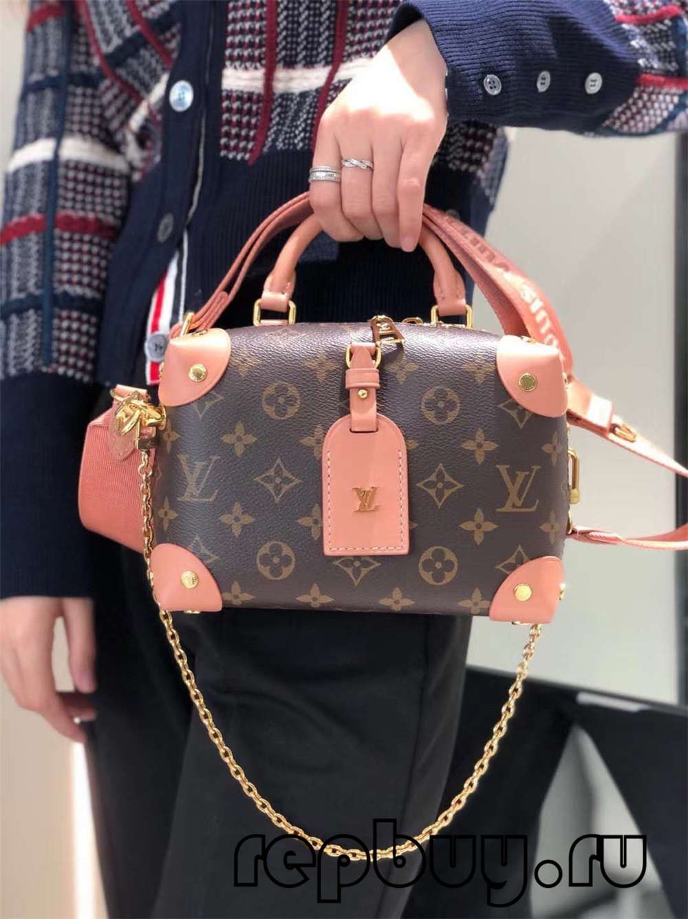Louis Vuitton M45531 PETITE MALLE SOUPLE Pink 20cm Top Replica Bags Daily use effect (2022 Edition)-Best Quality Fake designer Bag Review, Replica designer bag ru