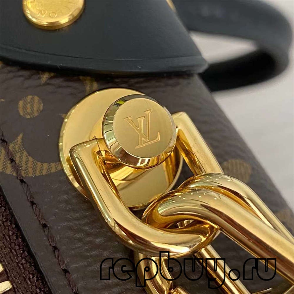 Louis Vuitton M45571 Petite Malle Souple Black 20cm Top Replica Bags Details (2022 Edition)-Best Quality Fake designer Bag Review, Replica designer bag ru