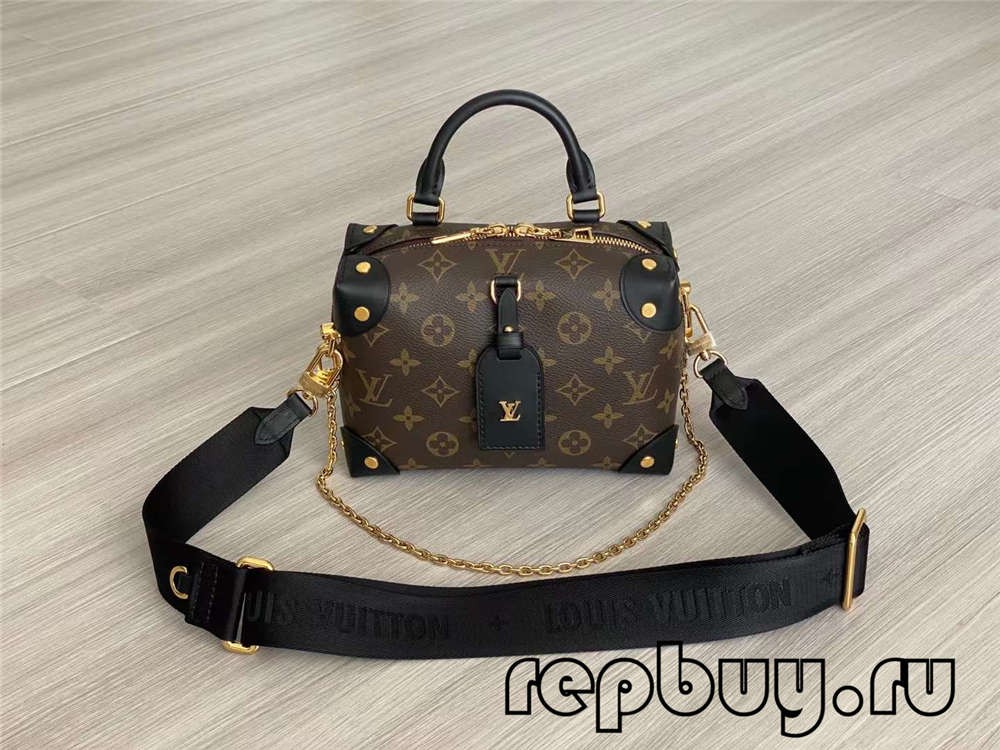 Louis Vuitton M45571 Petite Malle Souple Black 20cm Top Replica Bags (2022 Special)-Best Quality Fake designer Bag Review, Replica designer bag ru Louis Vuitton M45571 Petite Malle Souple Black 20cm Top Replica Bags (2022 Special)-Best Quality Fake designer Bag Review, Replica designer bag ru