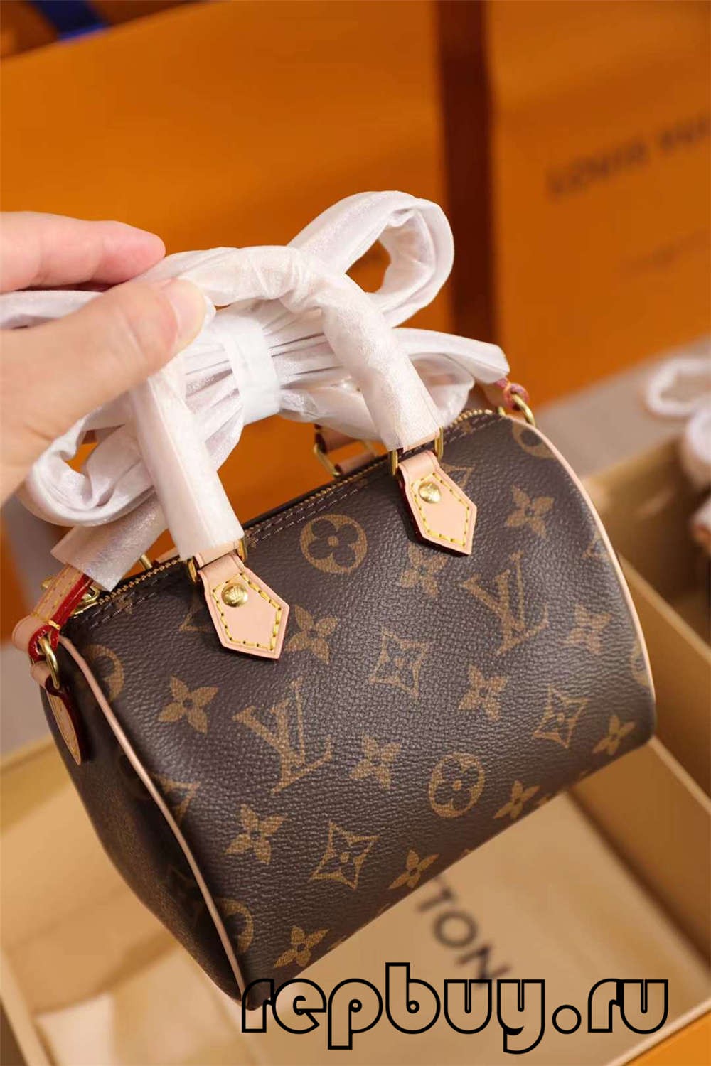 Louis Vuitton M81085 Nano Speedy 16cm top quality replica bags(2022 Latest)-Best Quality Fake designer Bag Review, Replica designer bag ru Louis Vuitton M81085 Nano Speedy 16cm top quality replica bags(2022 Latest)-Best Quality Fake designer Bag Review, Replica designer bag ru