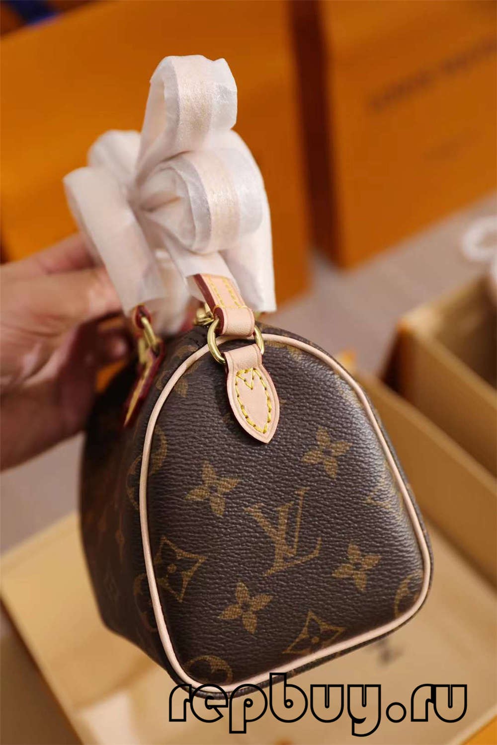 Louis Vuitton M81085 Nano Speedy 16cm top quality replica bags(2022 Latest)-Best Quality Fake designer Bag Review, Replica designer bag ru Louis Vuitton M81085 Nano Speedy 16cm top quality replica bags(2022 Latest)-Best Quality Fake designer Bag Review, Replica designer bag ru