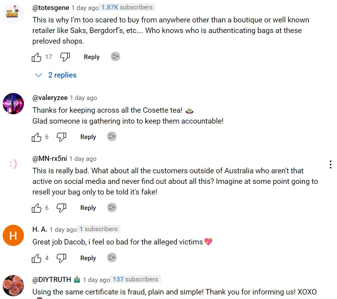 Be Aware of Designer pre-love! Cosette sells fake!(2023 Week 35 focus)-Best Quality Fake designer Bag Review, Replica designer bag ru Be Aware of Designer pre-love! Cosette sells fake!(2023 Week 35 focus)-Best Quality Fake designer Bag Review, Replica designer bag ru