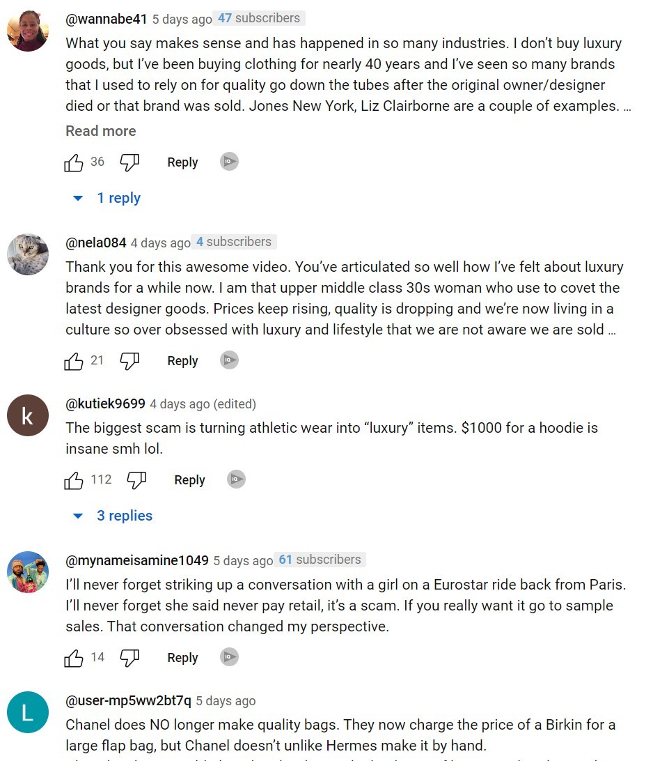 Why Luxury Brands Are A Big Waste Of Money(2023 Week 36)-Best Quality Fake designer Bag Review, Replica designer bag ru Why Luxury Brands Are A Big Waste Of Money(2023 Week 36)-Best Quality Fake designer Bag Review, Replica designer bag ru
