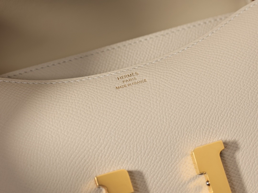 How good quality is a Shebag handmade replica Hermes White Constance 19 bag? (2023 updated)-Best Quality Fake designer Bag Review, Replica designer bag ru