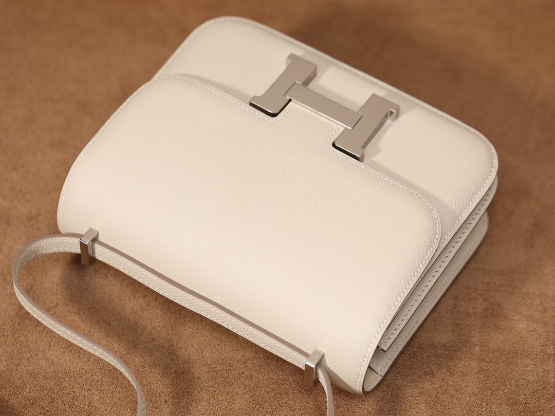 How good quality is a Shebag handmade replica Hermes White Constance 19 bag? (2023 updated)-Best Quality Fake designer Bag Review, Replica designer bag ru