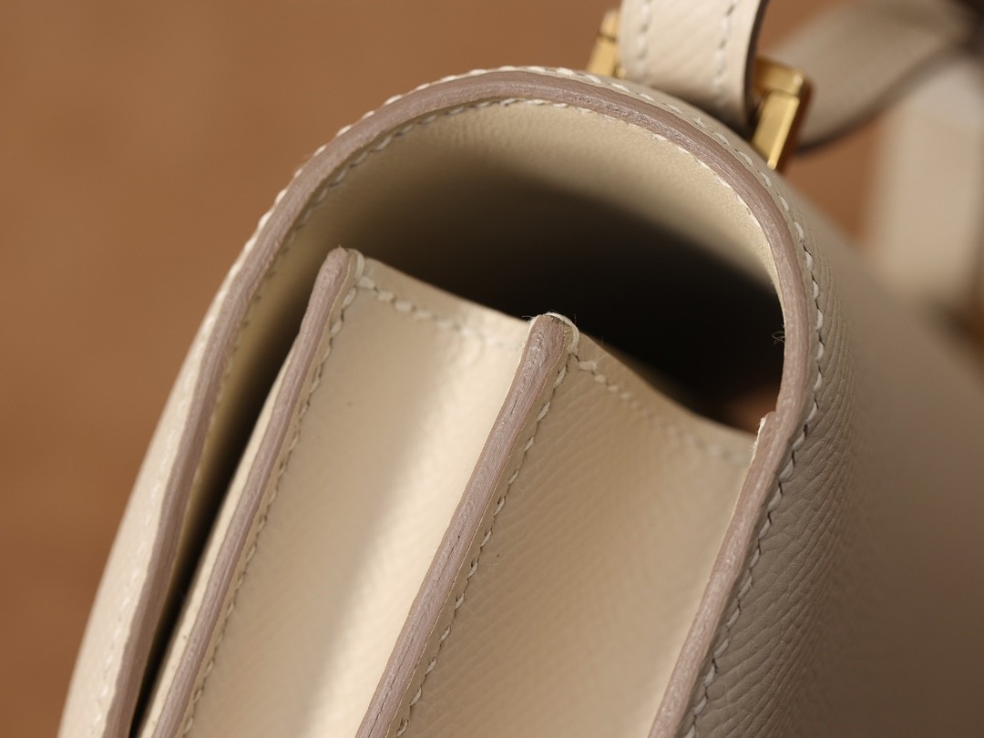 How good quality is a Shebag handmade replica Hermes White Constance 19 bag? (2023 updated)-Best Quality Fake designer Bag Review, Replica designer bag ru