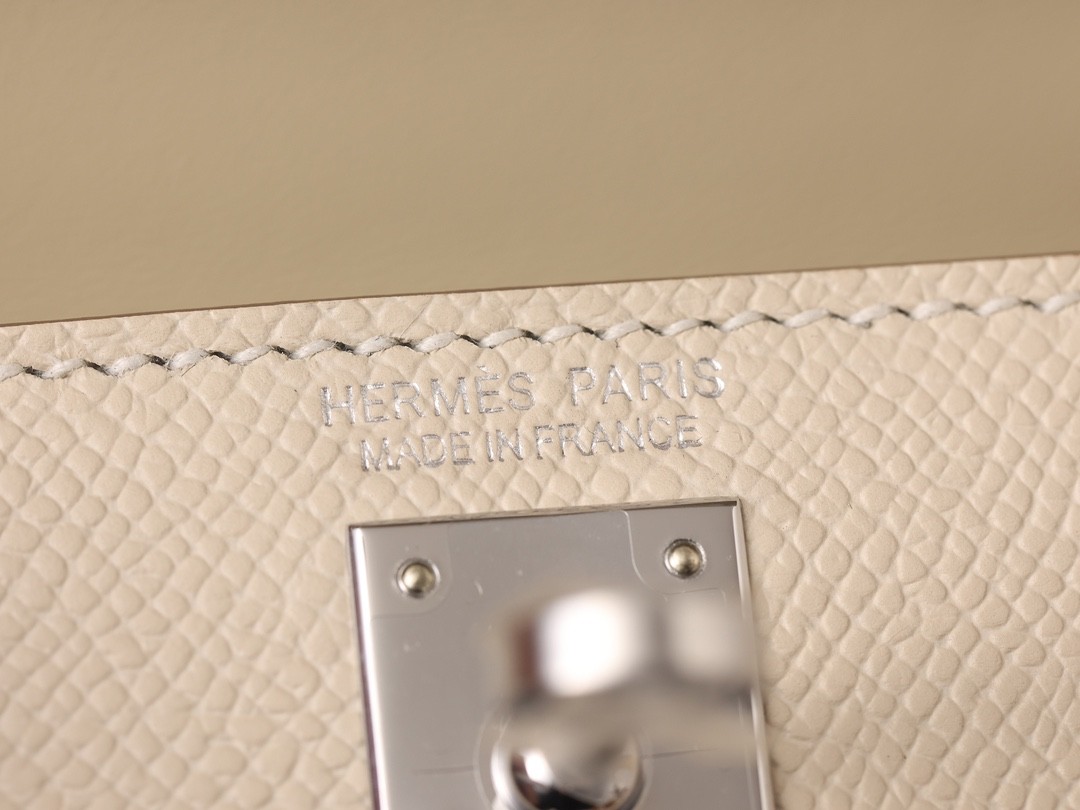 How great quality of Shebag Handmade White Mini Kelly 2 in Epsom leather? (2024 Week 5 White)-Best Quality Fake designer Bag Review, Replica designer bag ru