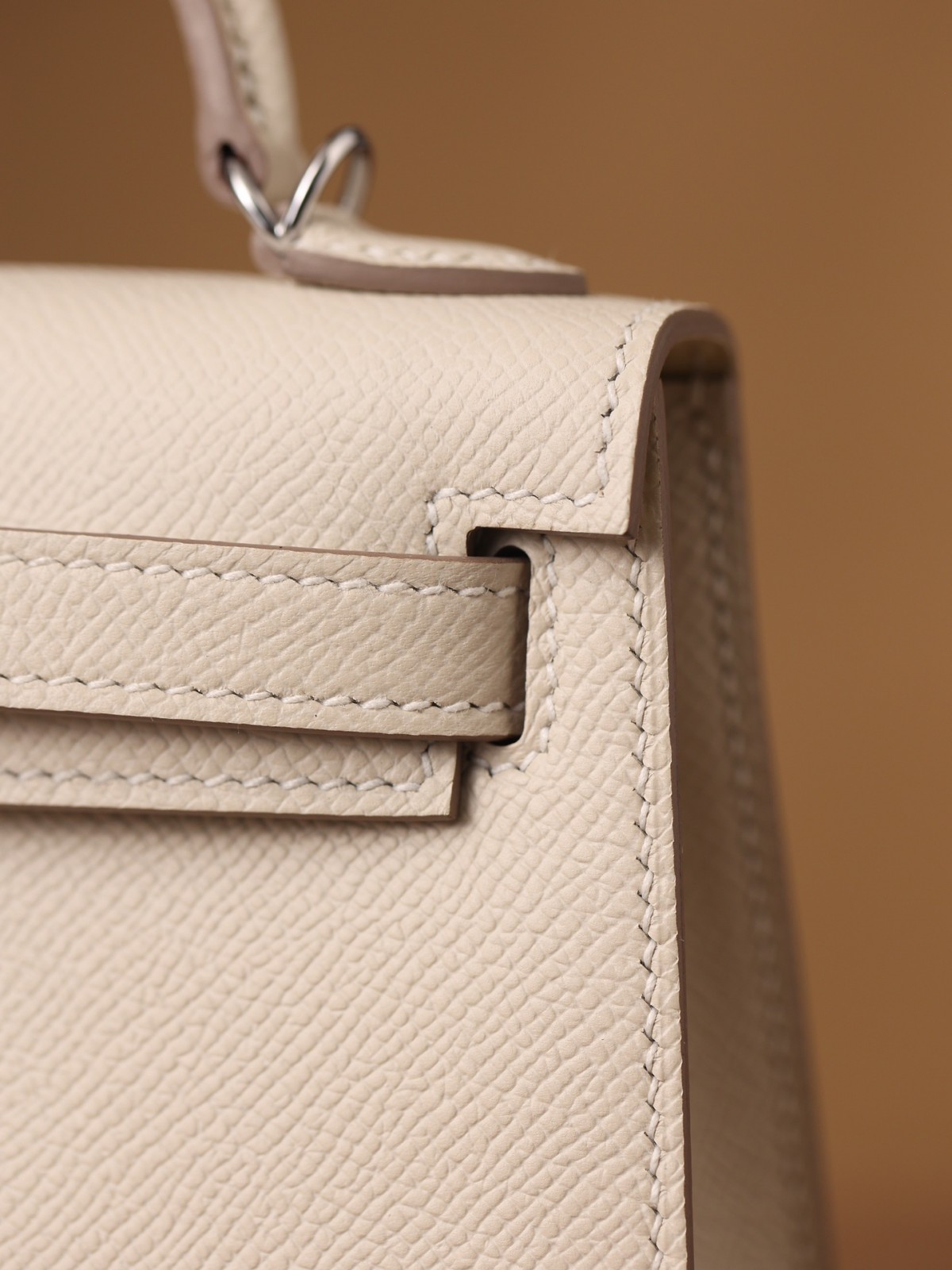 How great quality of Shebag Handmade White Mini Kelly 2 in Epsom leather? (2024 Week 5 White)-Best Quality Fake designer Bag Review, Replica designer bag ru