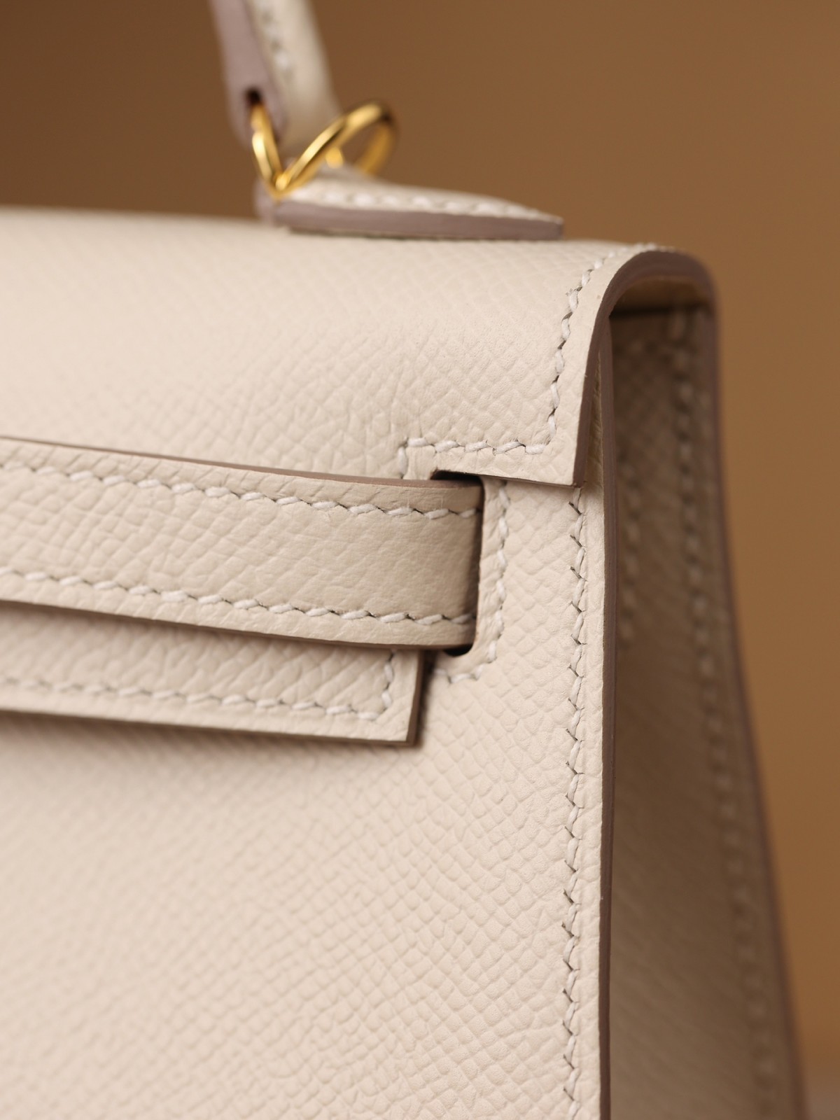 How great quality of Shebag Handmade White Mini Kelly 2 in Epsom leather? (2024 Week 5 White)-Best Quality Fake designer Bag Review, Replica designer bag ru