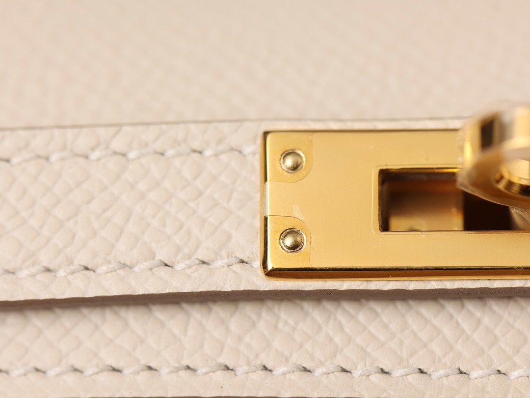 How great quality of Shebag Handmade White Mini Kelly 2 in Epsom leather? (2024 Week 5 White)-Best Quality Fake designer Bag Review, Replica designer bag ru