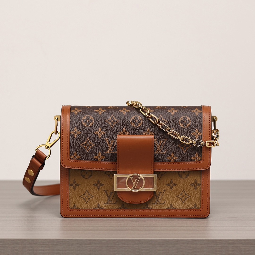 Shebag Louis Vuitton Dauphine medium size full reivew (2024 Aug updated)-Best Quality Fake designer Bag Review, Replica designer bag ru