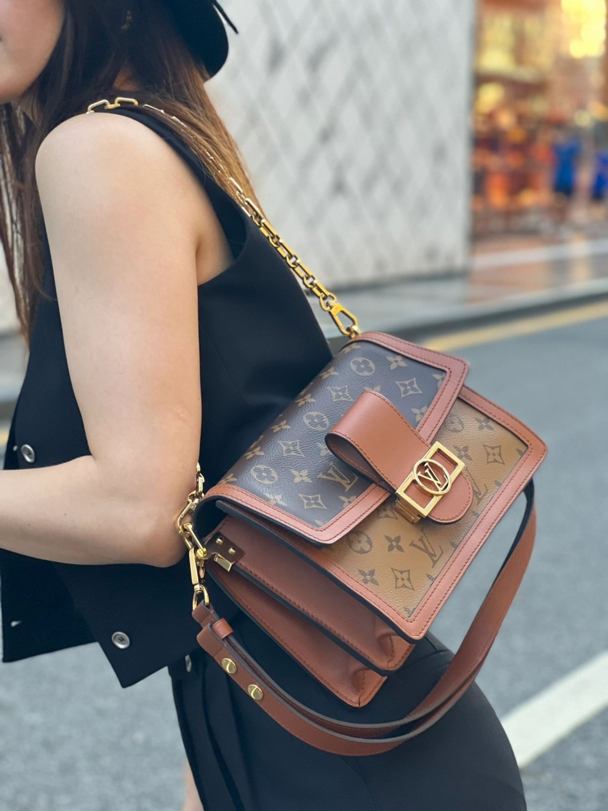 Shebag Louis Vuitton Dauphine medium size full reivew (2024 Aug updated)-Best Quality Fake designer Bag Review, Replica designer bag ru
