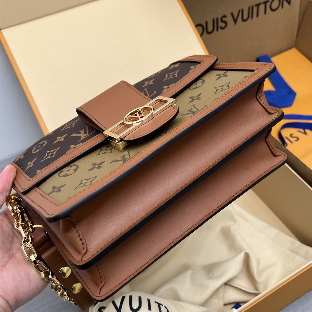 Shebag Louis Vuitton Dauphine medium size full reivew (2024 Aug updated)-Best Quality Fake designer Bag Review, Replica designer bag ru