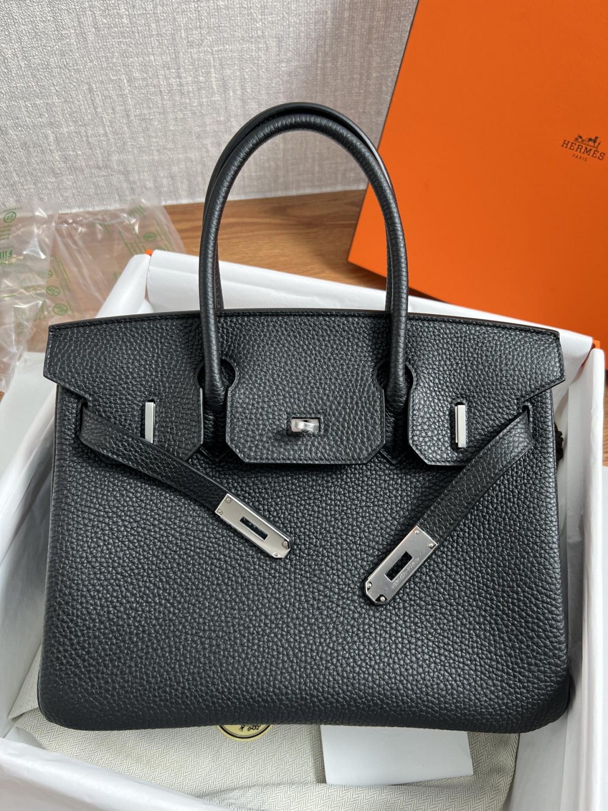 Shebag Hermes birkin 30 Black silver full reivew（2024 Aug updated）-Best Quality Fake designer Bag Review, Replica designer bag ru