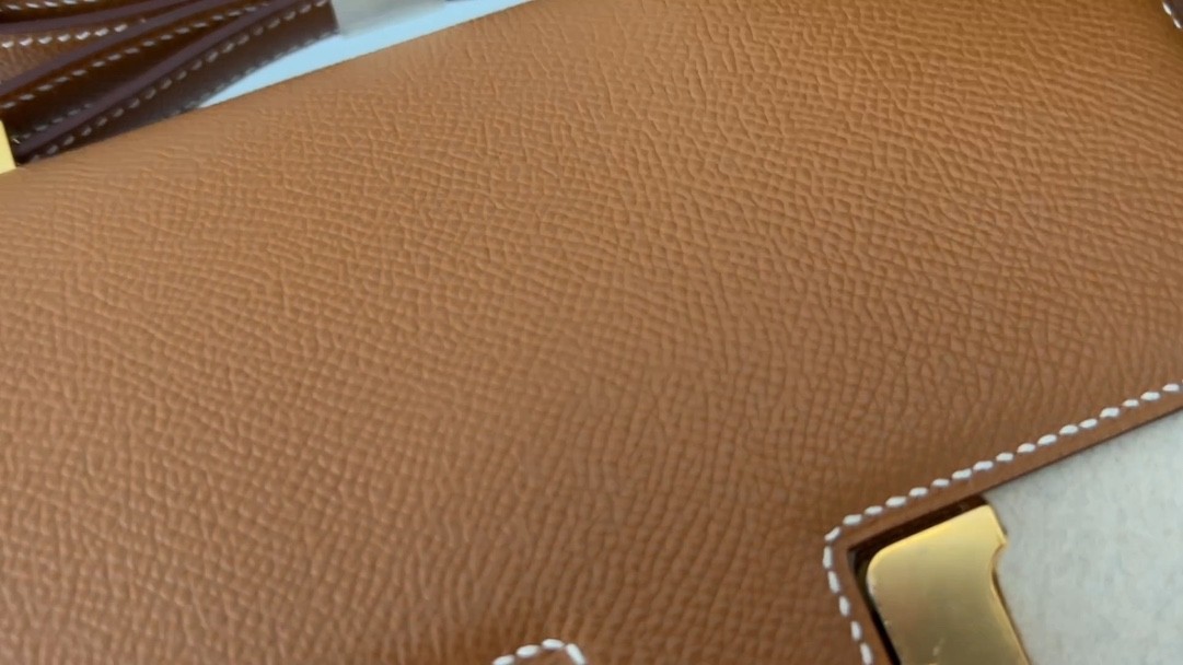Shebag VS Authentic! Hermes Constance 19 in golden brown (2024 Sep updated)-Best Quality Fake designer Bag Review, Replica designer bag ru