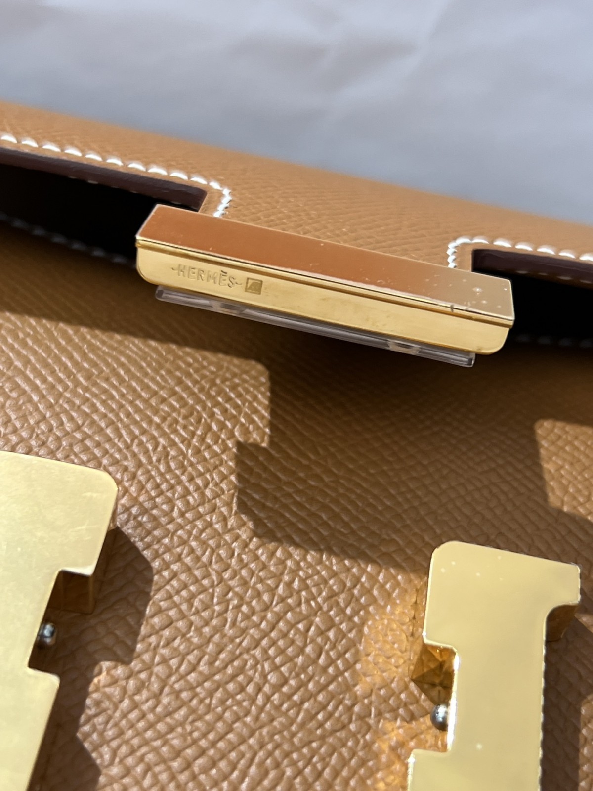Shebag VS Authentic! Hermes Constance 19 in golden brown (2024 Sep updated)-Best Quality Fake designer Bag Review, Replica designer bag ru