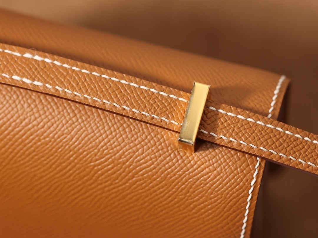 Shebag VS Authentic! Hermes Constance 19 in golden brown (2024 Sep updated)-Best Quality Fake designer Bag Review, Replica designer bag ru