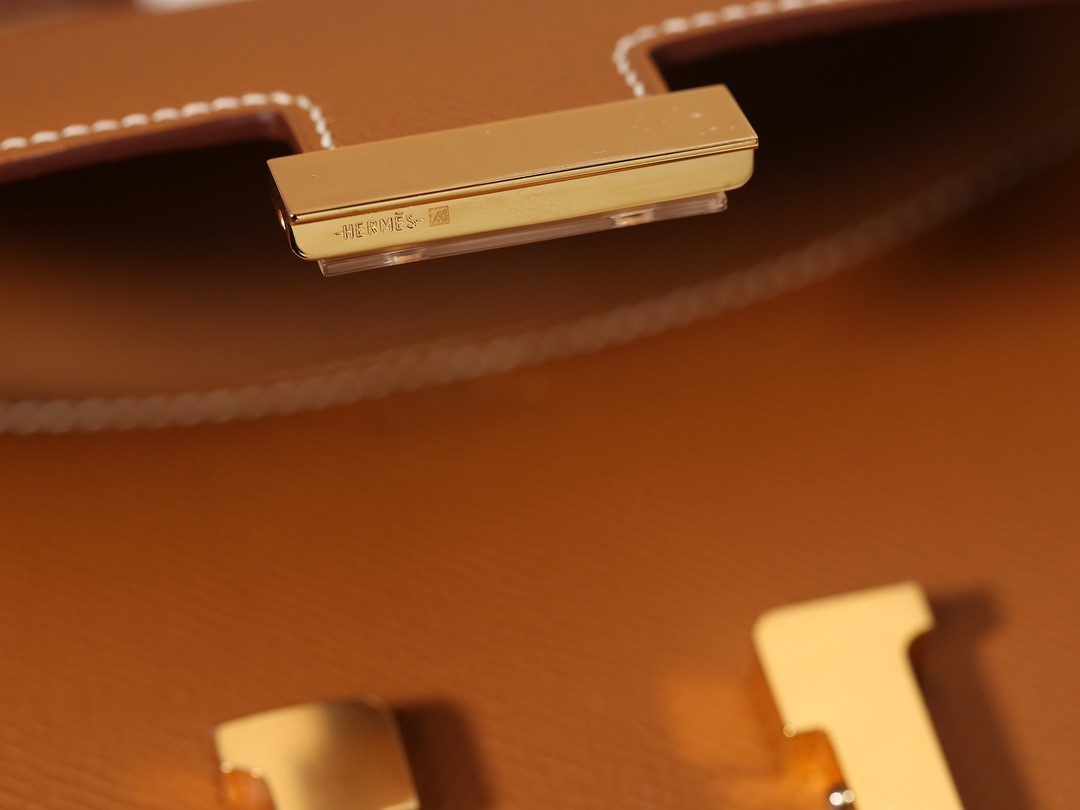 Shebag VS Authentic! Hermes Constance 19 in golden brown (2024 Sep updated)-Best Quality Fake designer Bag Review, Replica designer bag ru