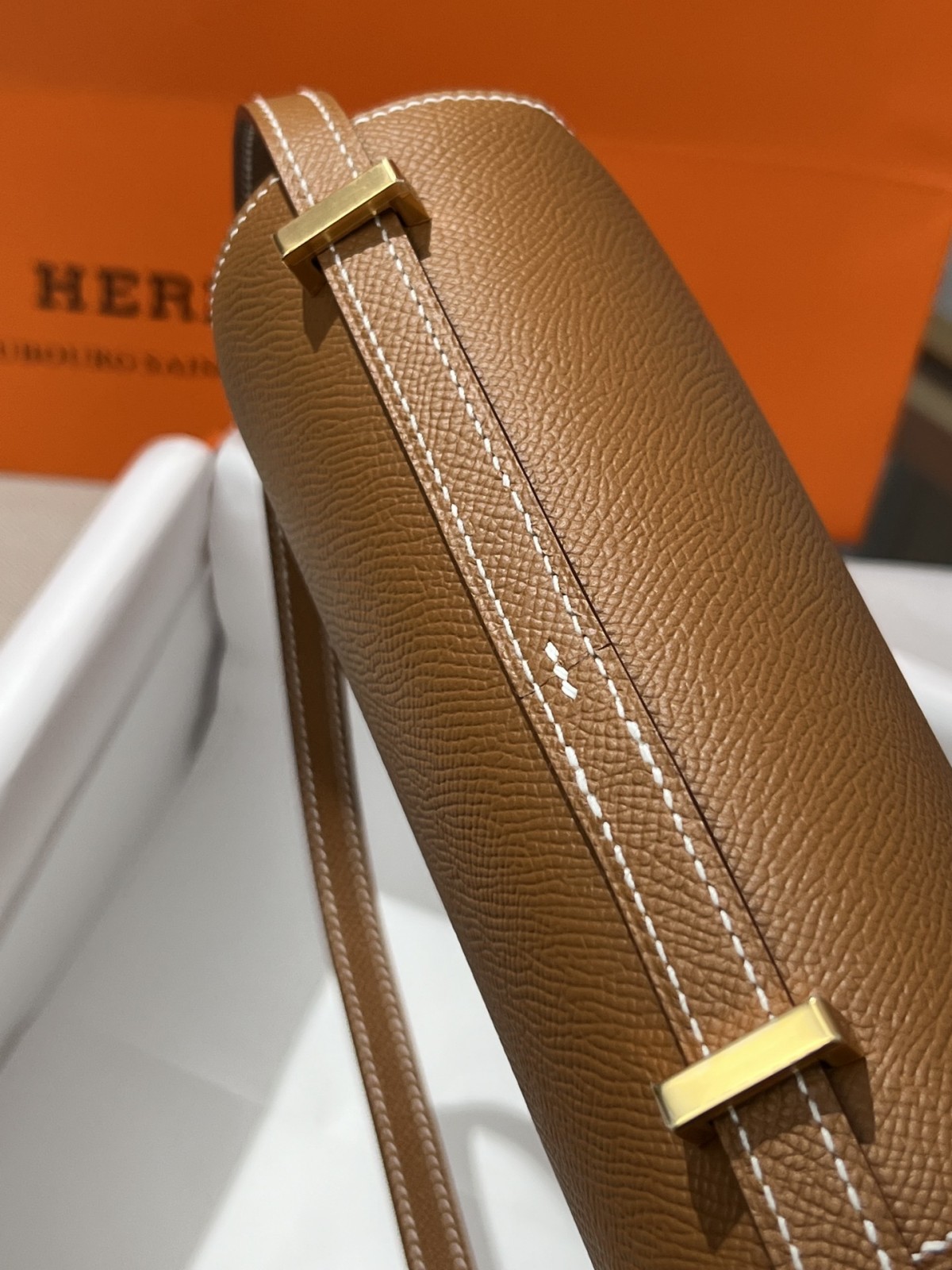 Shebag VS Authentic! Hermes Constance 19 in golden brown (2024 Sep updated)-Best Quality Fake designer Bag Review, Replica designer bag ru
