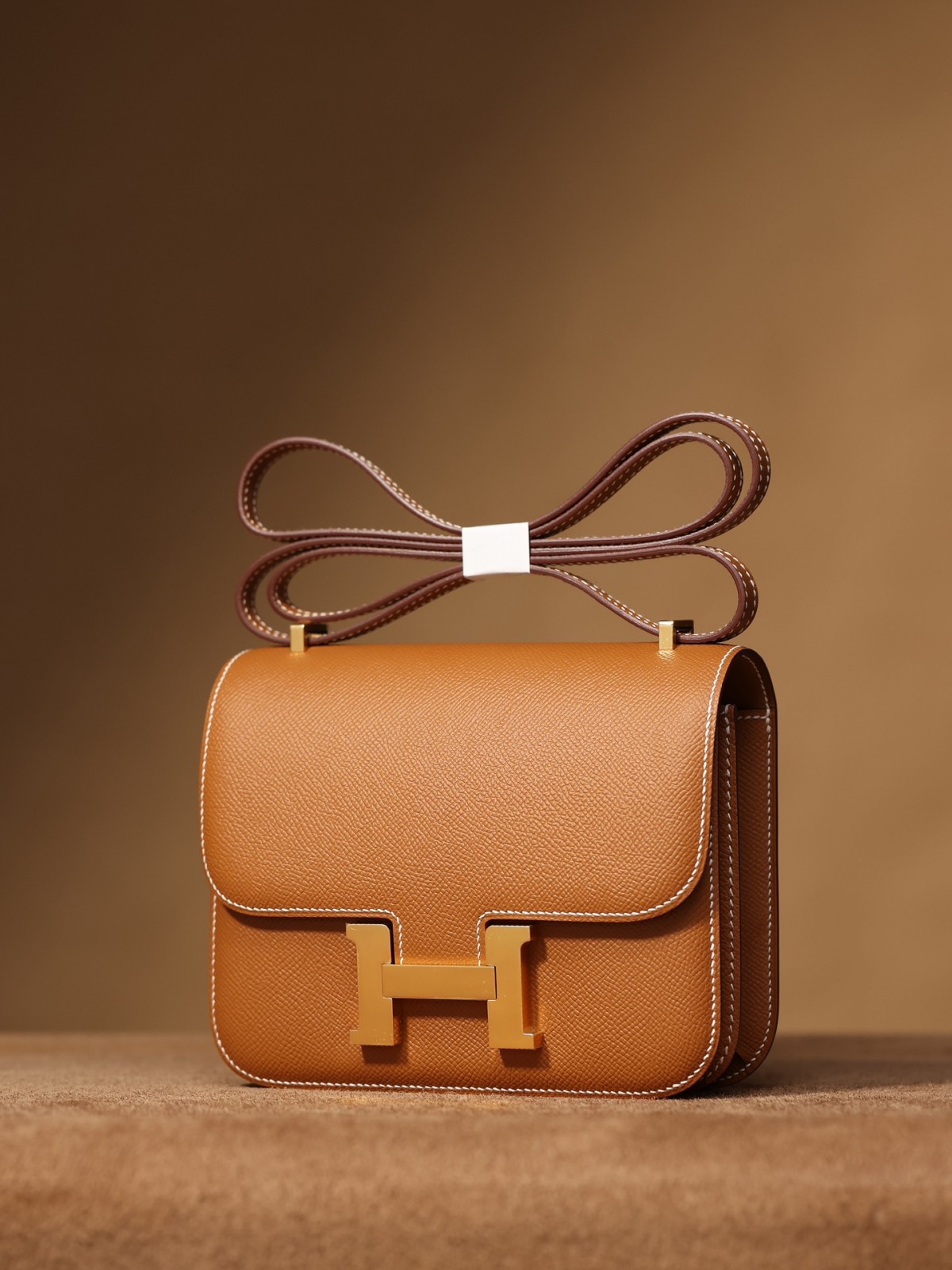 Shebag VS Authentic! Hermes Constance 19 in golden brown (2024 Sep updated)-Best Quality Fake designer Bag Review, Replica designer bag ru