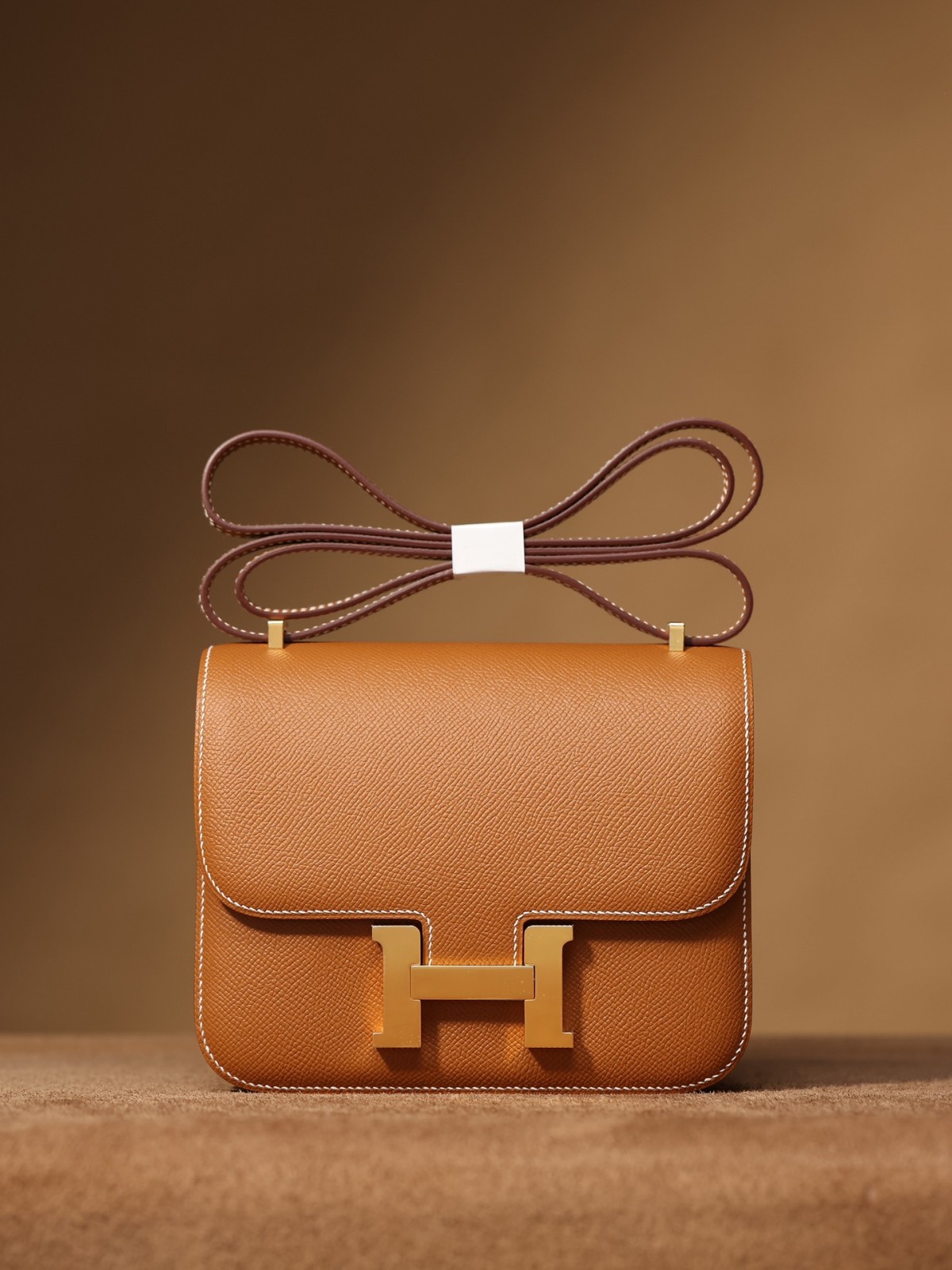 Shebag VS Authentic! Hermes Constance 19 in golden brown (2024 Sep updated)-Best Quality Fake designer Bag Review, Replica designer bag ru