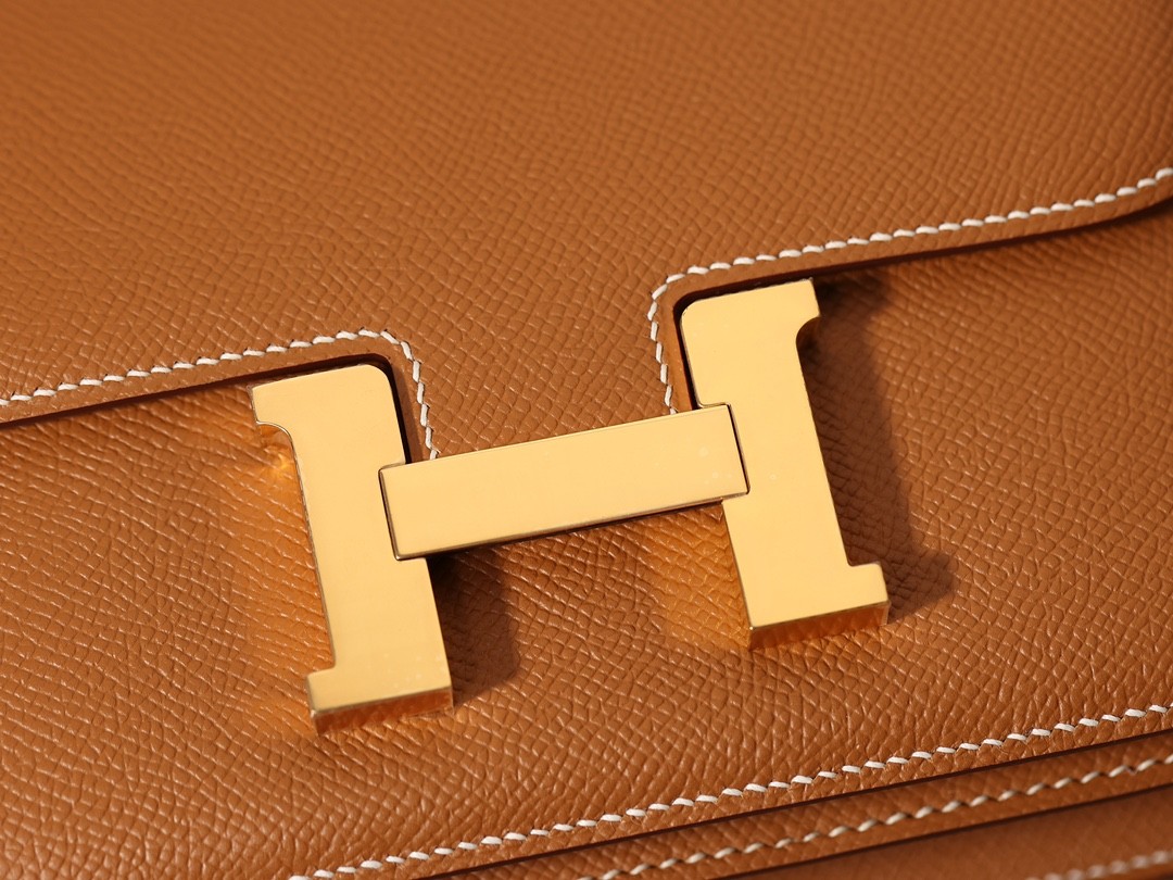 Shebag VS Authentic! Hermes Constance 19 in golden brown (2024 Sep updated)-Best Quality Fake designer Bag Review, Replica designer bag ru