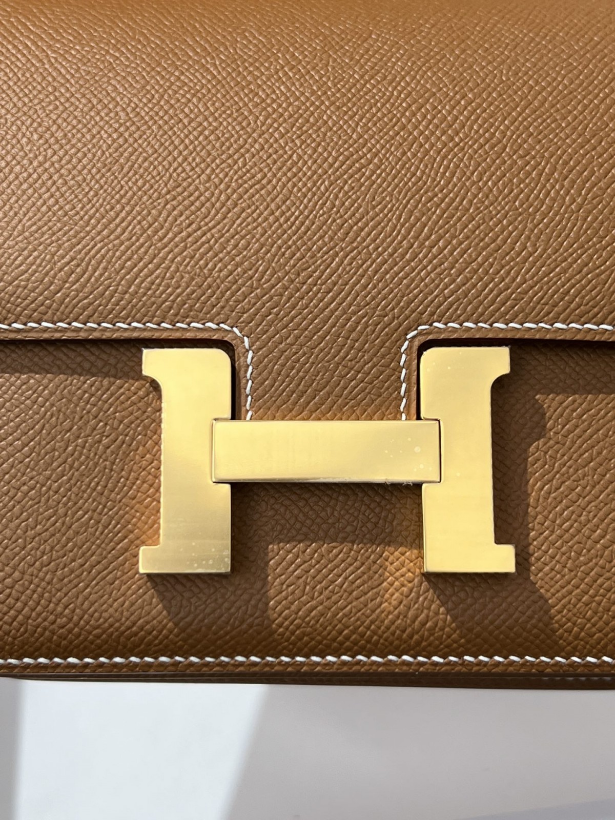 Shebag VS Authentic! Hermes Constance 19 in golden brown (2024 Sep updated)-Best Quality Fake designer Bag Review, Replica designer bag ru