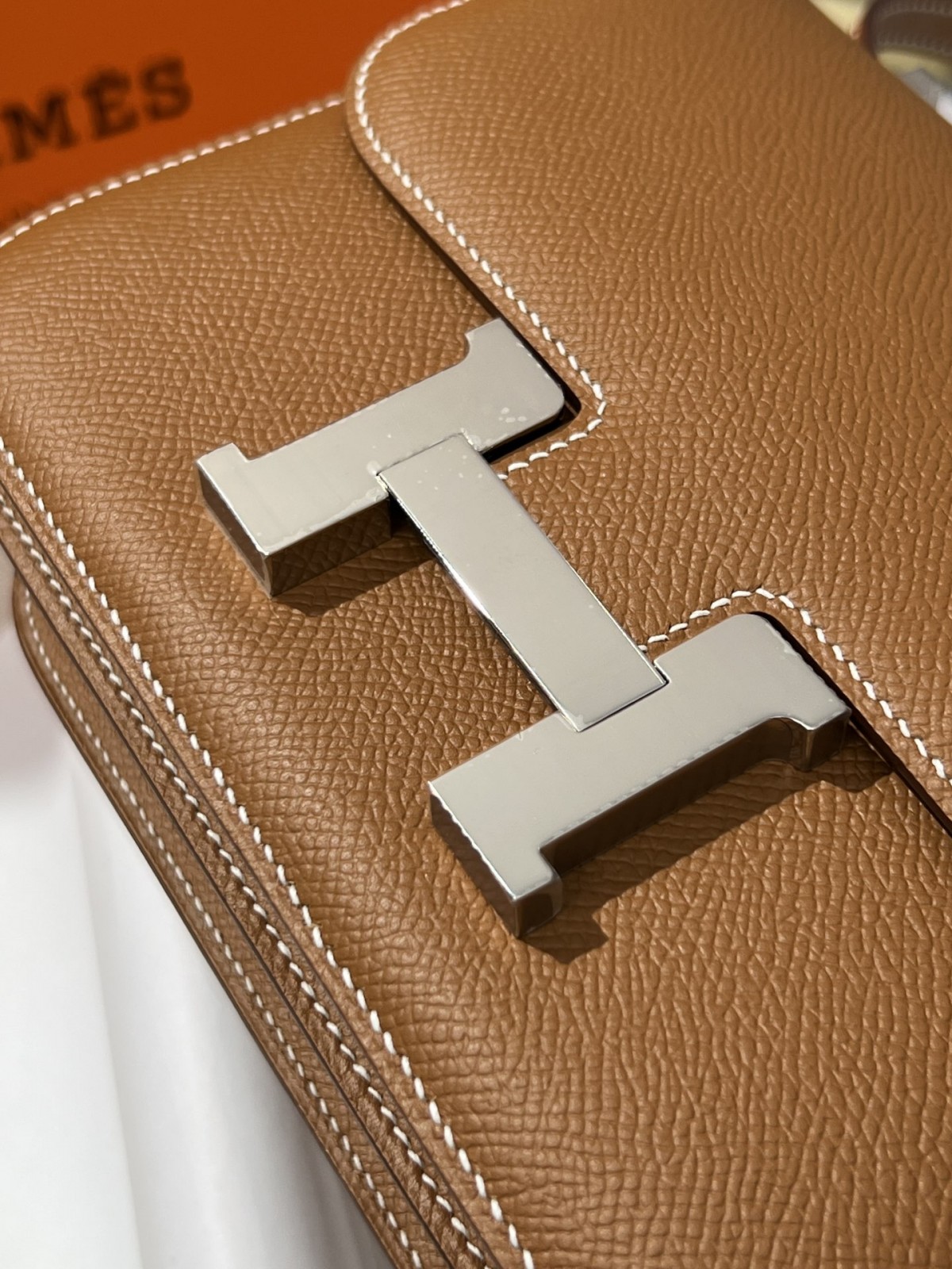 Shebag VS Authentic! Hermes Constance 19 in golden brown (2024 Sep updated)-Best Quality Fake designer Bag Review, Replica designer bag ru
