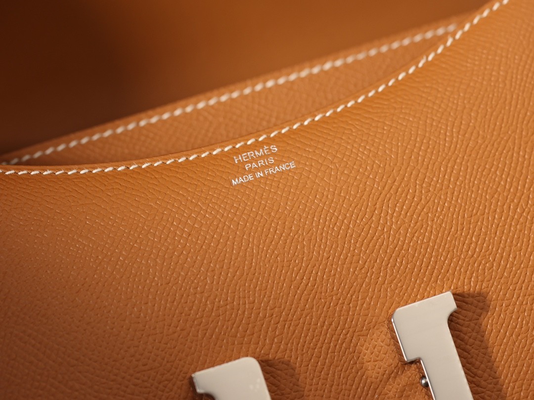 Shebag VS Authentic! Hermes Constance 19 in golden brown (2024 Sep updated)-Best Quality Fake designer Bag Review, Replica designer bag ru