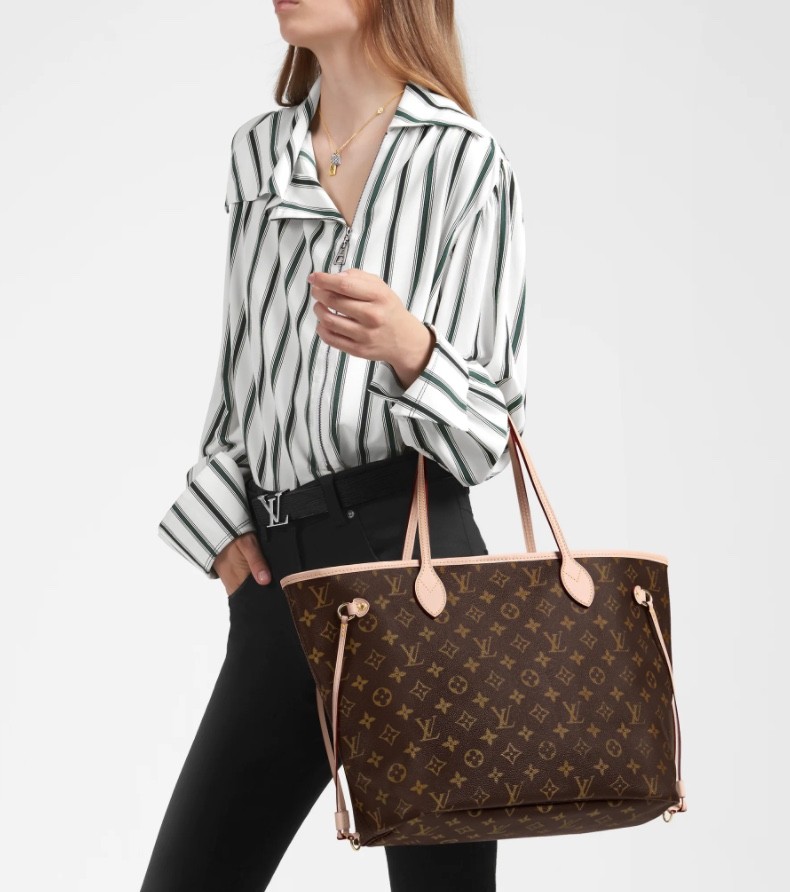 Shebag Louis Vuitton M41177  Neverfull medium size（2024 Oct updated）-Best Quality Fake designer Bag Review, Replica designer bag ru