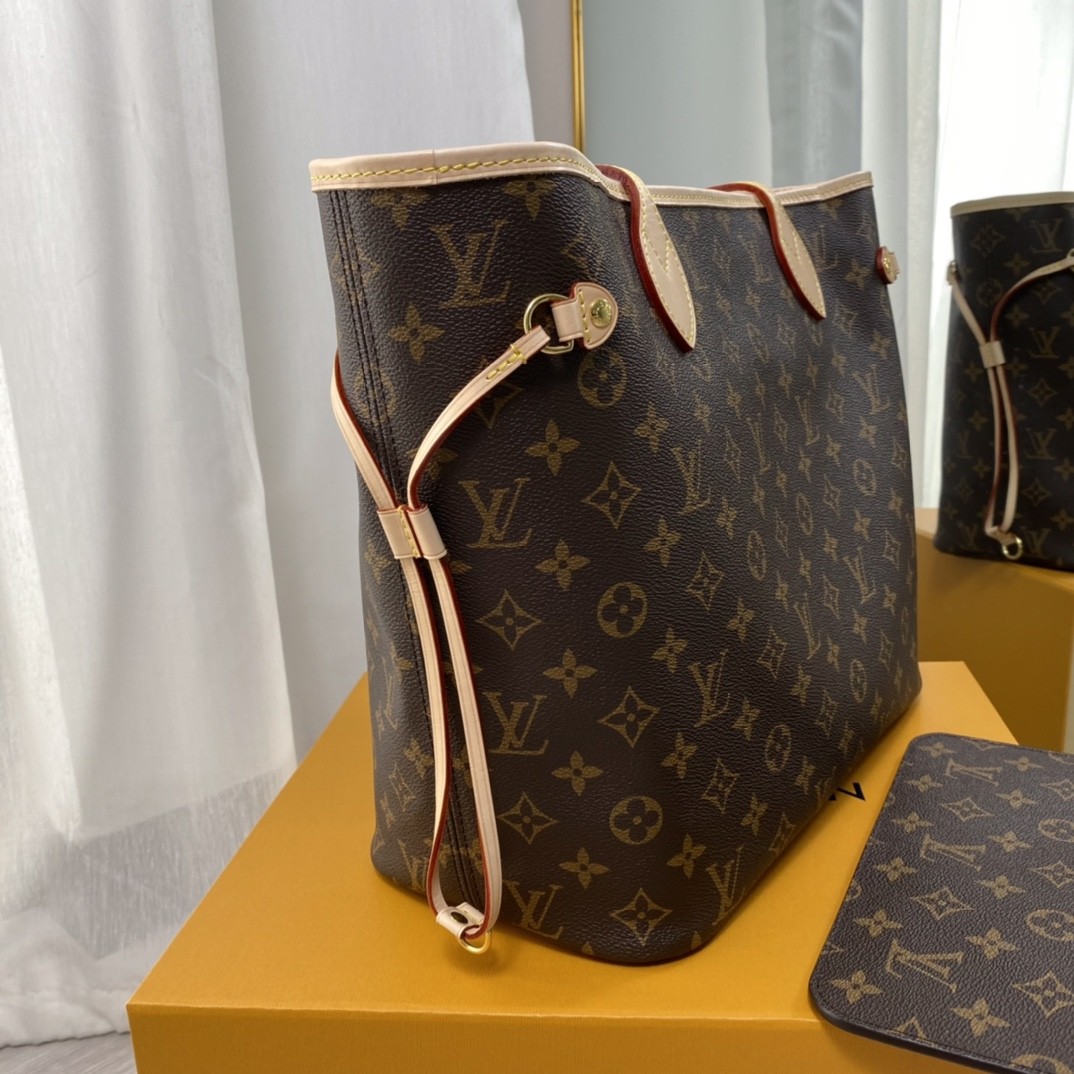 Shebag Louis Vuitton M41177  Neverfull medium size（2024 Oct updated）-Best Quality Fake designer Bag Review, Replica designer bag ru