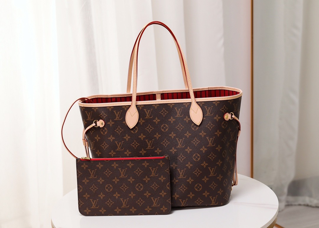 Shebag Louis Vuitton M41177  Neverfull medium size（2024 Oct updated）-Best Quality Fake designer Bag Review, Replica designer bag ru