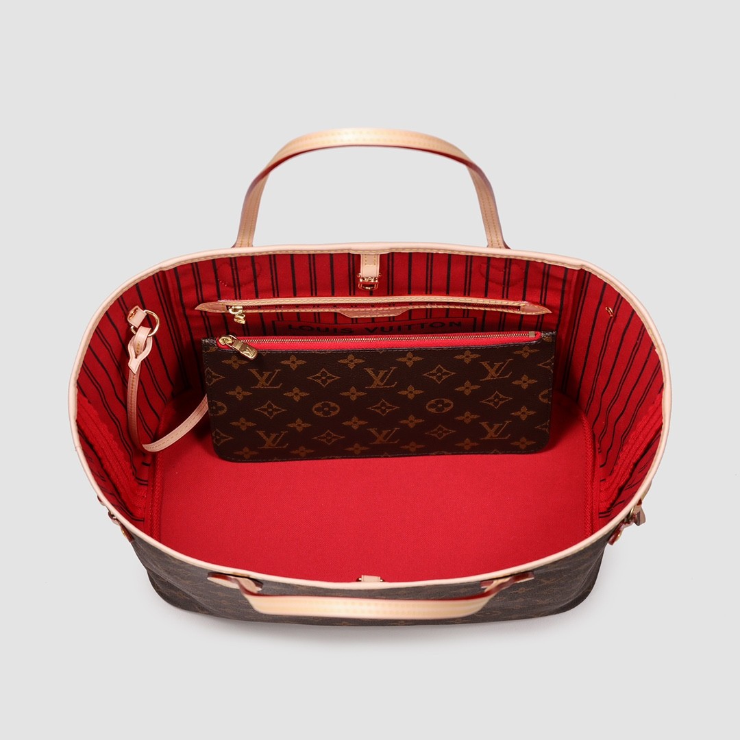 Shebag Louis Vuitton M41177  Neverfull medium size（2024 Oct updated）-Best Quality Fake designer Bag Review, Replica designer bag ru